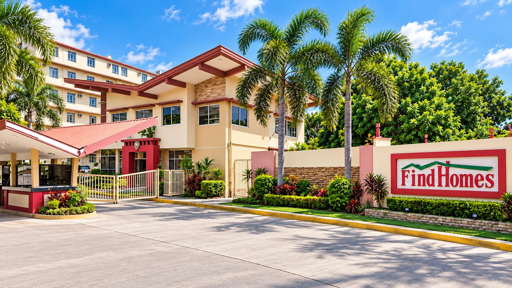 J3C rental property community entrance